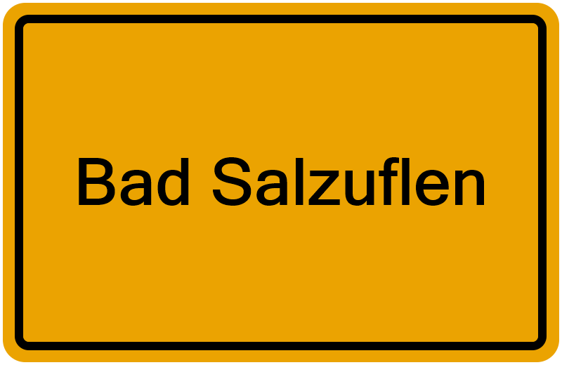Handelsregisterauszug Bad Salzuflen